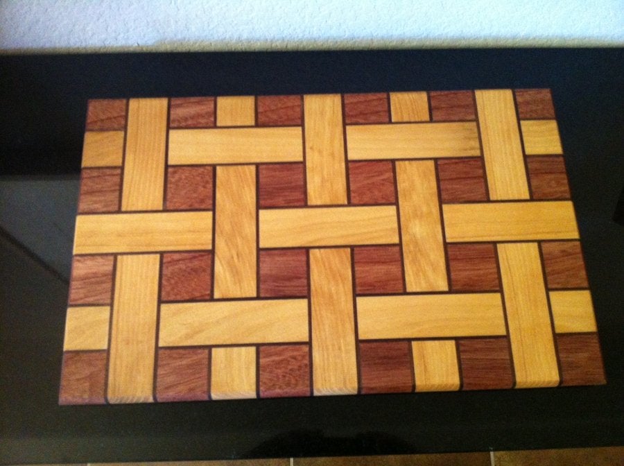Basket Weave Cutting Board by Randy_ATX