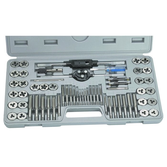 Harbor Freight 60 Piece Alloy Steel SAE/Metric Tap and Die Set ...