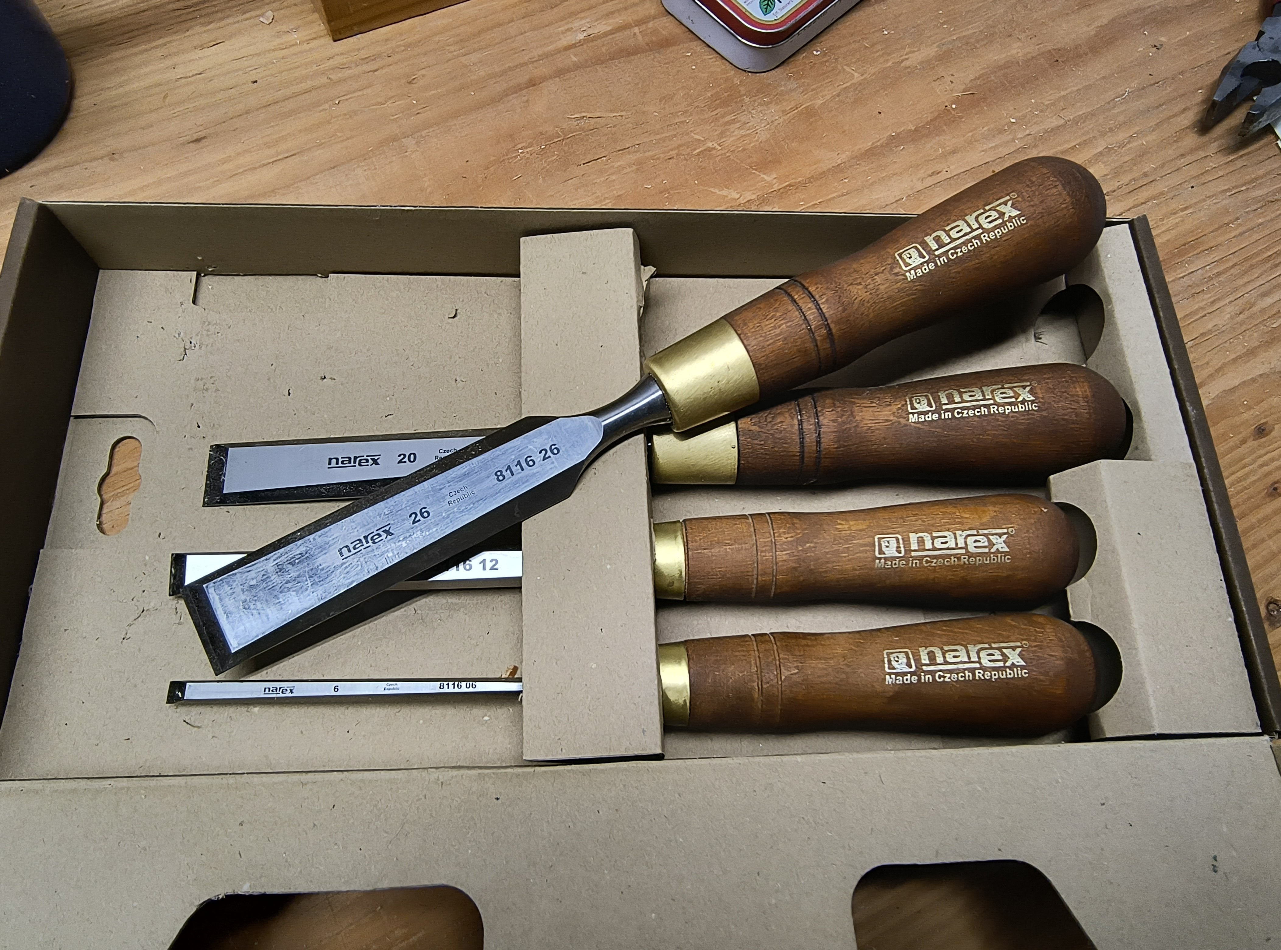 Narex Premium chisels a great value