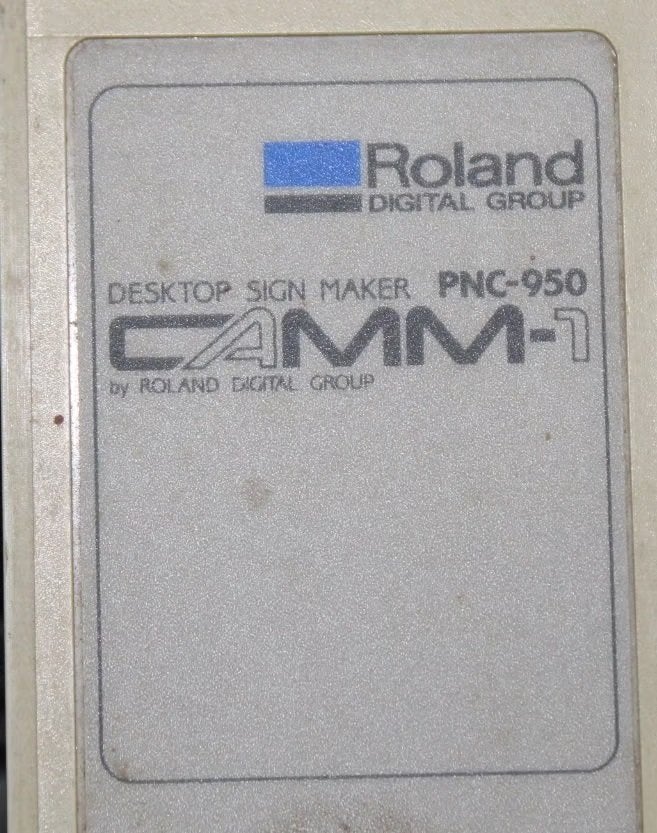 Roland Camm-1 PNC-950 Desktop Sign Maker Plotter