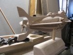 Wood Sculpture Art Building Automotive design