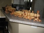 Wood Vehicle Building Railway Scale model