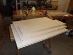 Table Wood Workbench Hardwood Desk
