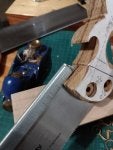 Cutting mat Wood Electric blue Art Fashion accessory
